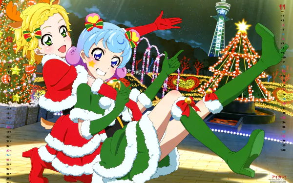 Anime Aikatsu! HD Desktop Wallpaper | Background Image