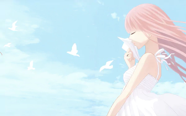 Just be friends (Vocaloid) sky Luka Megurine Anime Vocaloid Sky Anime HD Desktop Wallpaper | Background Image