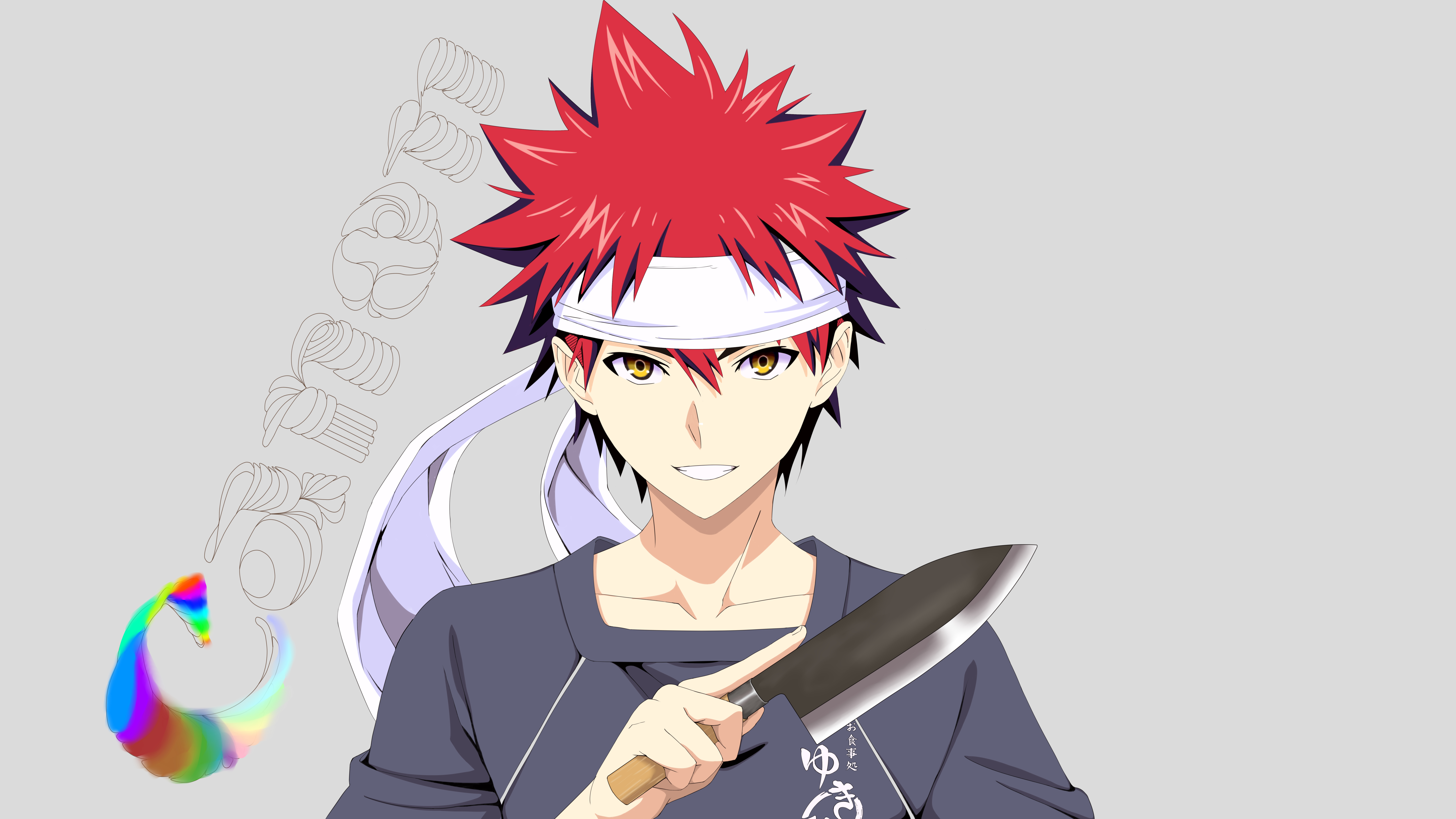 Shokugeki no Soma// Yukihira Soma  Food wars, Yukihira soma, Anime movies