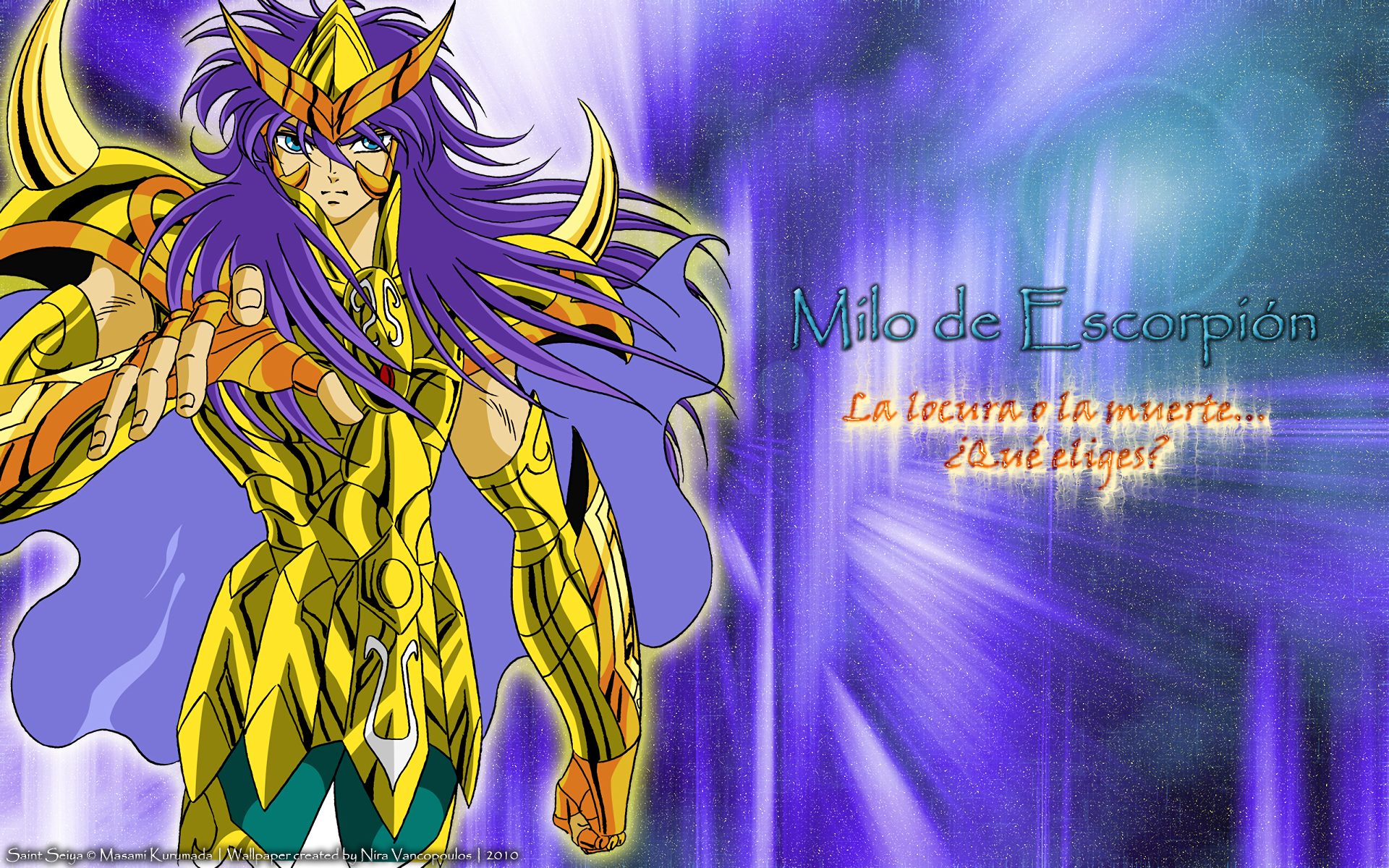 Wallpaper Saint Seiya Soul of Gold Nº 1