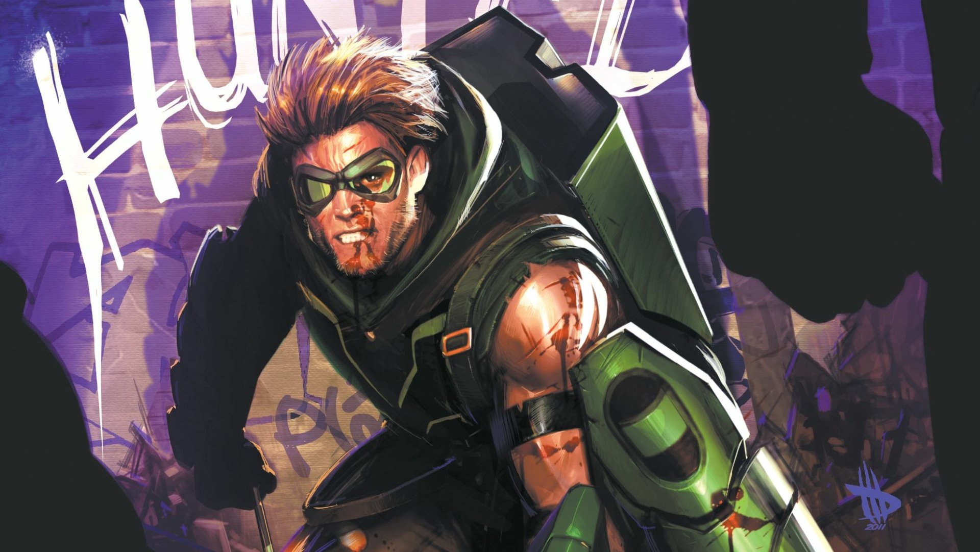 Download Comic Green Arrow HD Wallpaper