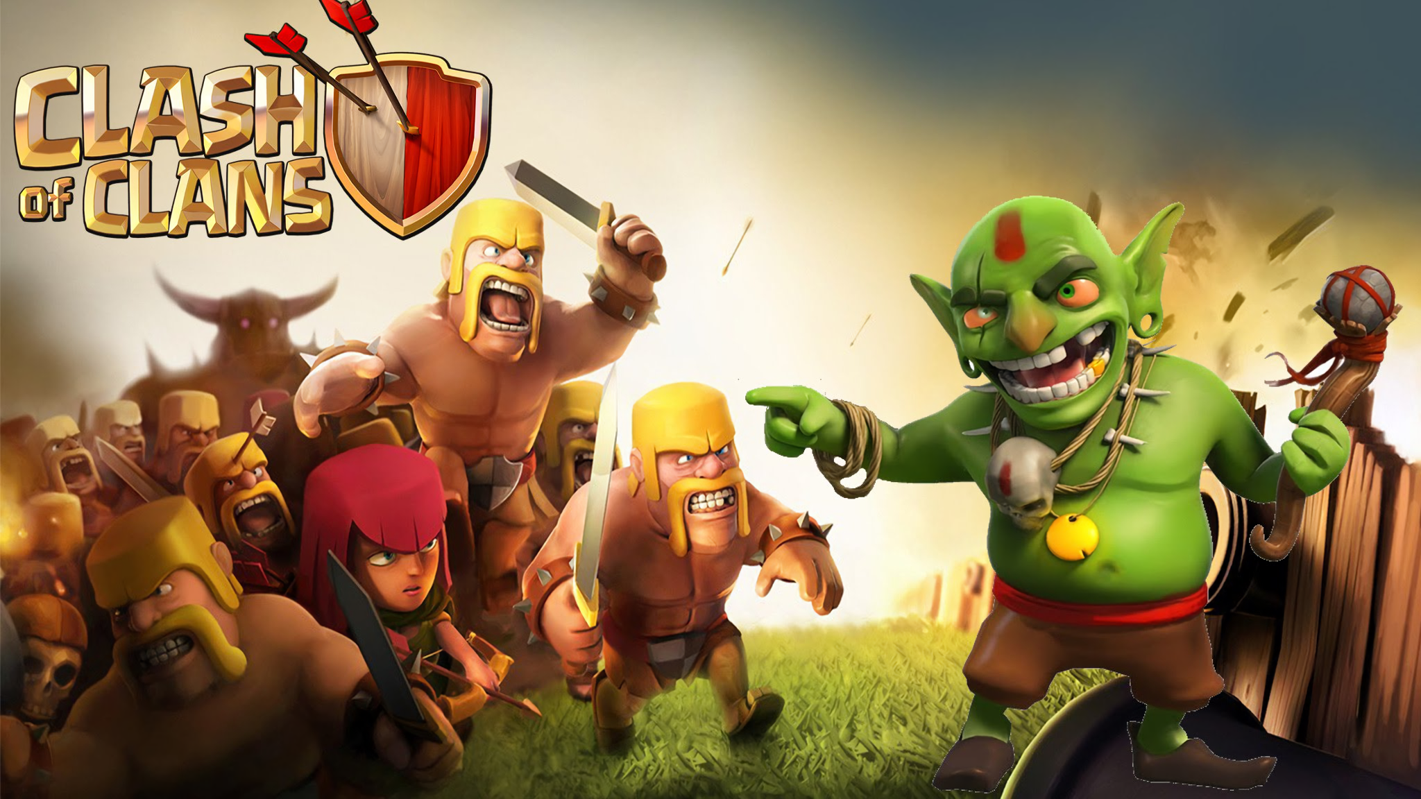 Video Game Clash of Clans HD Wallpaper | Background Image