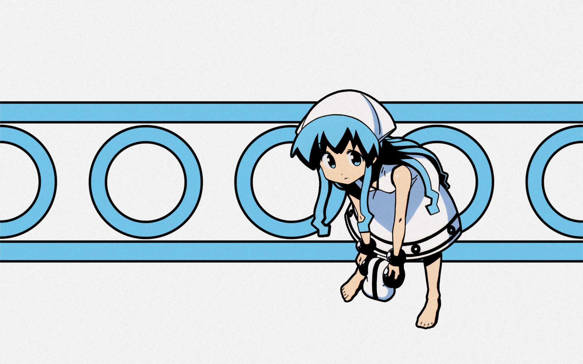 Download Ika Musume Anime Squid Girl 4k Ultra HD Wallpaper