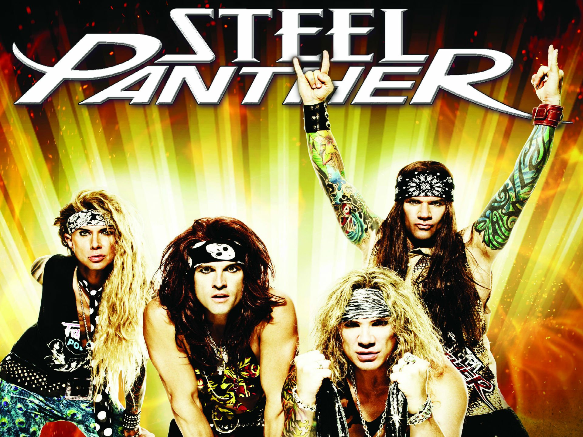 Download Glam Metal Heavy Metal Music Steel Panther HD Wallpaper
