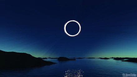nature solar eclipse HD Desktop Wallpaper | Background Image