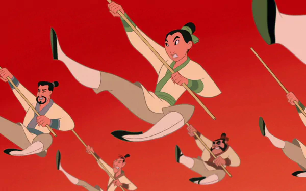 movie Mulan (1998) HD Desktop Wallpaper | Background Image