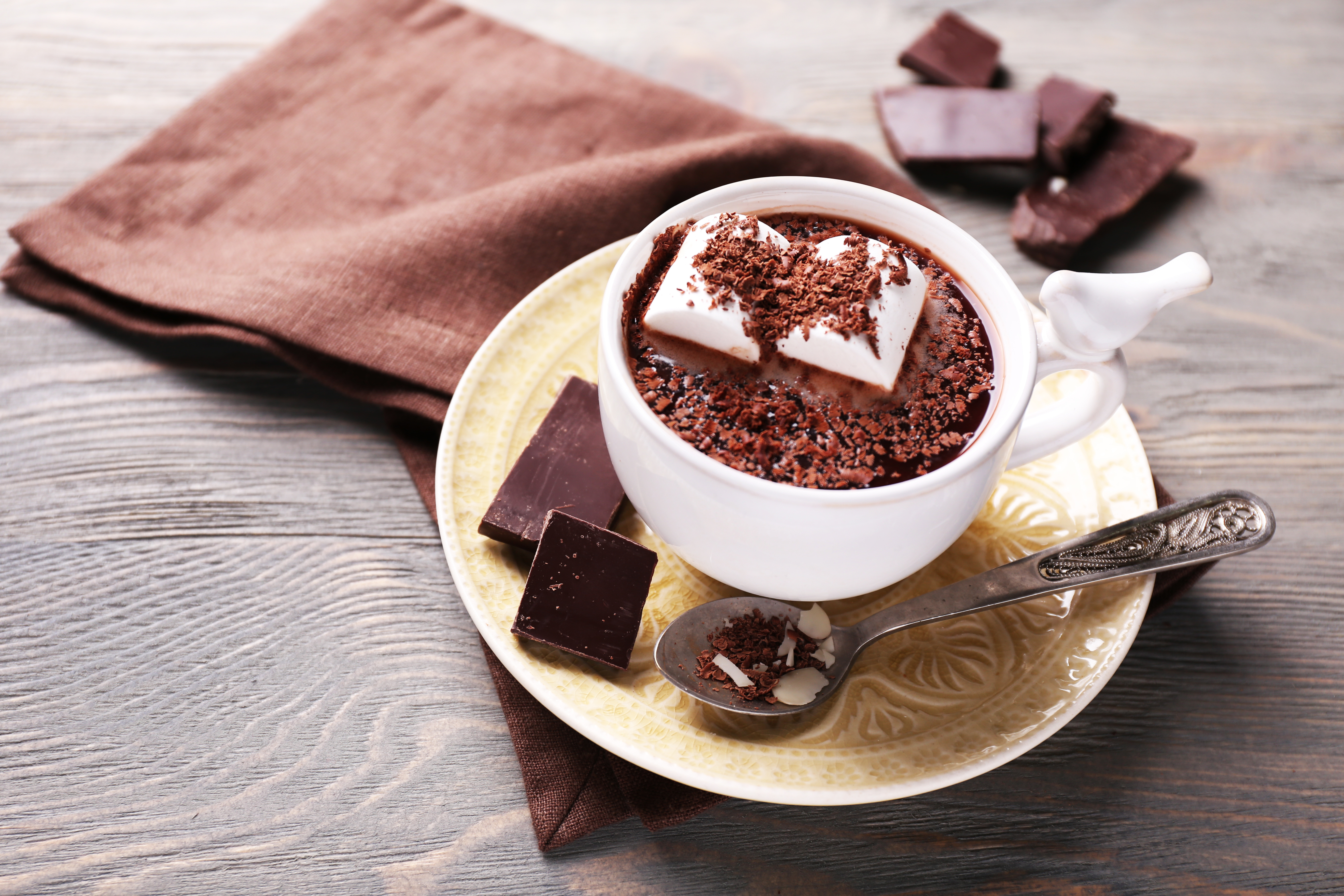 Food Hot Chocolate HD Wallpaper Background Image. 
