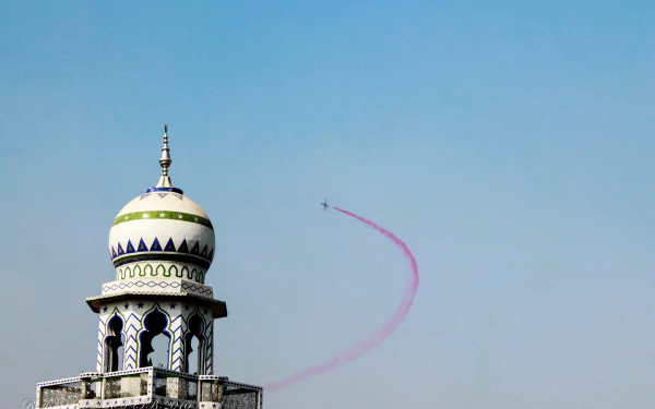 jet fighter mosque airplane military air show HD Desktop Wallpaper | Background Image