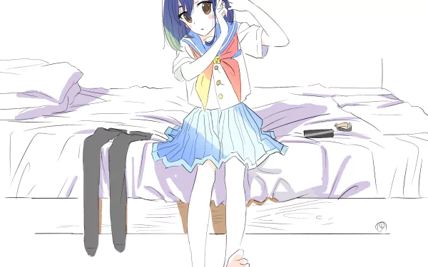 Kokona (Flip Flappers) Anime Flip Flappers HD Desktop Wallpaper | Background Image