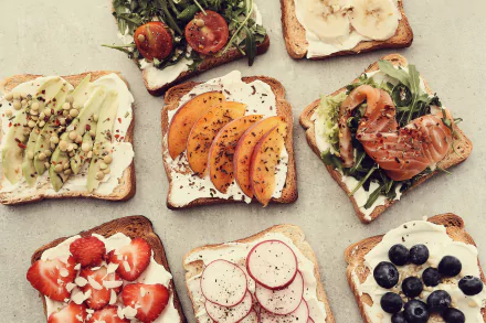 toast bread food breakfast HD Desktop Wallpaper | Background Image