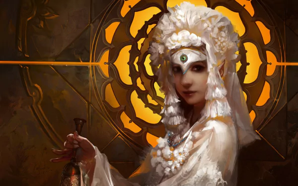 pointed ears fantasy elf HD Desktop Wallpaper | Background Image