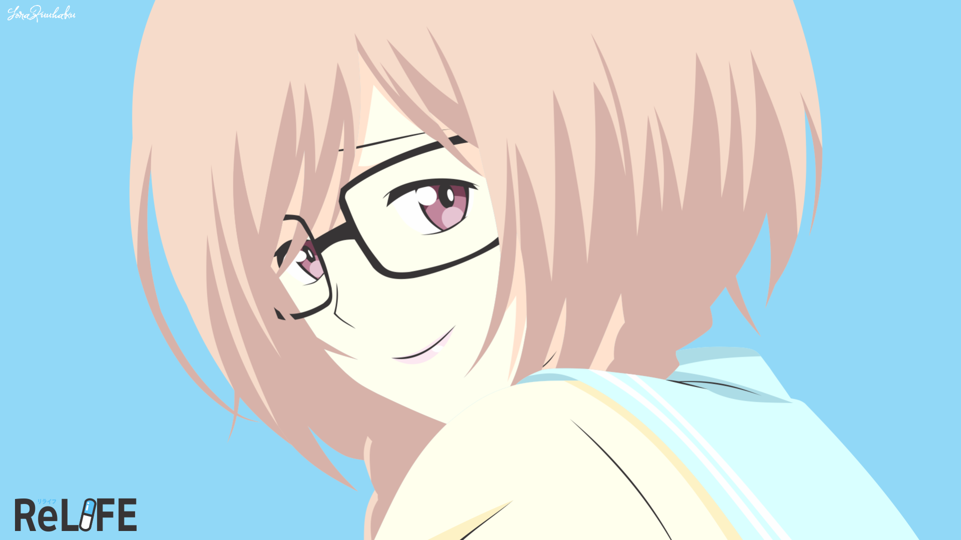 Download An Onoya Anime ReLIFE HD Wallpaper