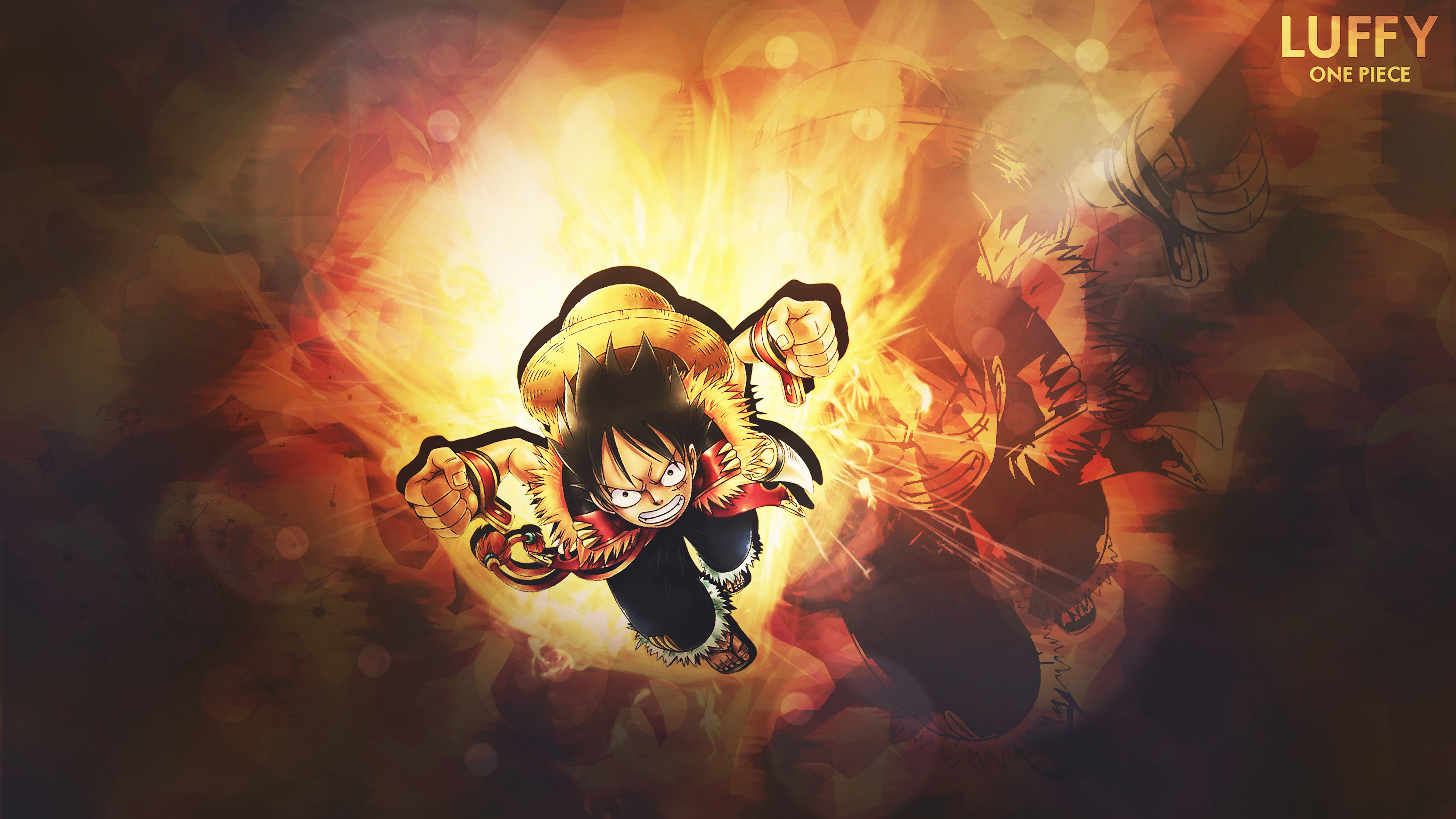 Anime One Piece 4k Ultra HD Wallpaper by RoninGFX