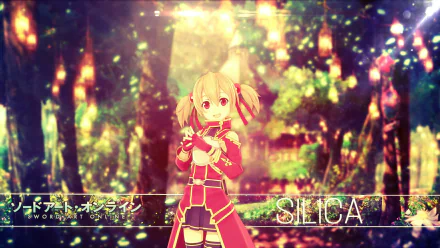Silica (Sword Art Online) Anime Sword Art Online HD Desktop Wallpaper | Background Image