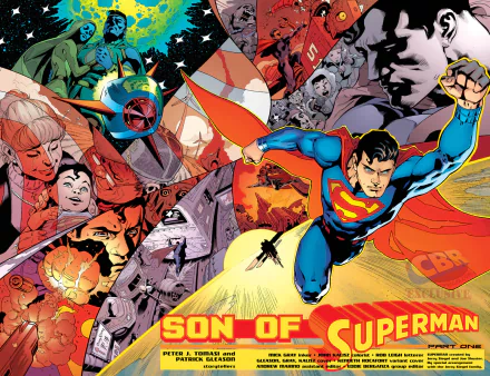 Clark Kent Kal-El Jonathan Kent Martha Kent Lara Lor-Van Jor-El Superman Comic son of superman HD Desktop Wallpaper | Background Image