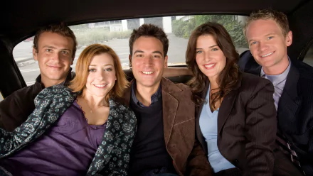 Ted Mosby Robin Scherbatsky Neil Patrick Harris Marshall Eriksen Lily Aldrin Josh Radnor Jason Segel Cobie Smulders Barney Stinson Alyson Hannigan TV Show How I Met Your Mother HD Desktop Wallpaper | Background Image
