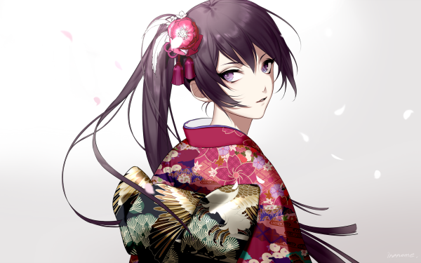 Anime Geisha HD Wallpaper | Background Image