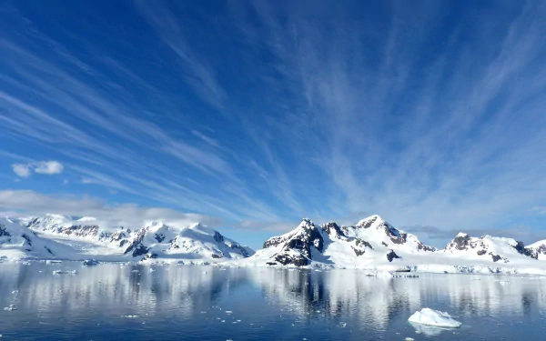  Wispy Clouds in Paradise Harbor, also known as Paradise Bay, Antarctic Peninsula by jcrane