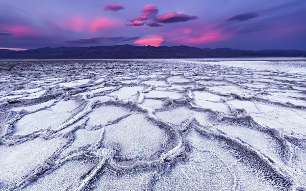 salt lake cloud sky purple nature landscape HD Desktop Wallpaper | Background Image
