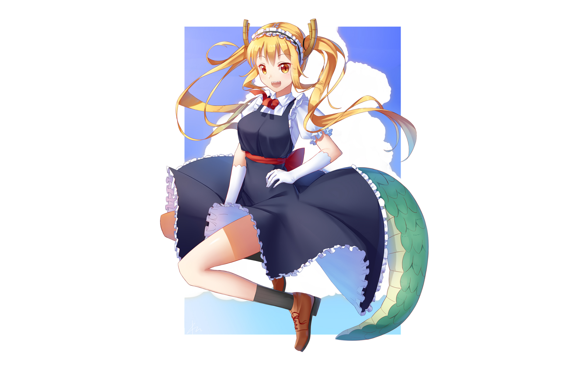 Miss Kobayashi's Dragon Maid HD Wallpaper | Background ...