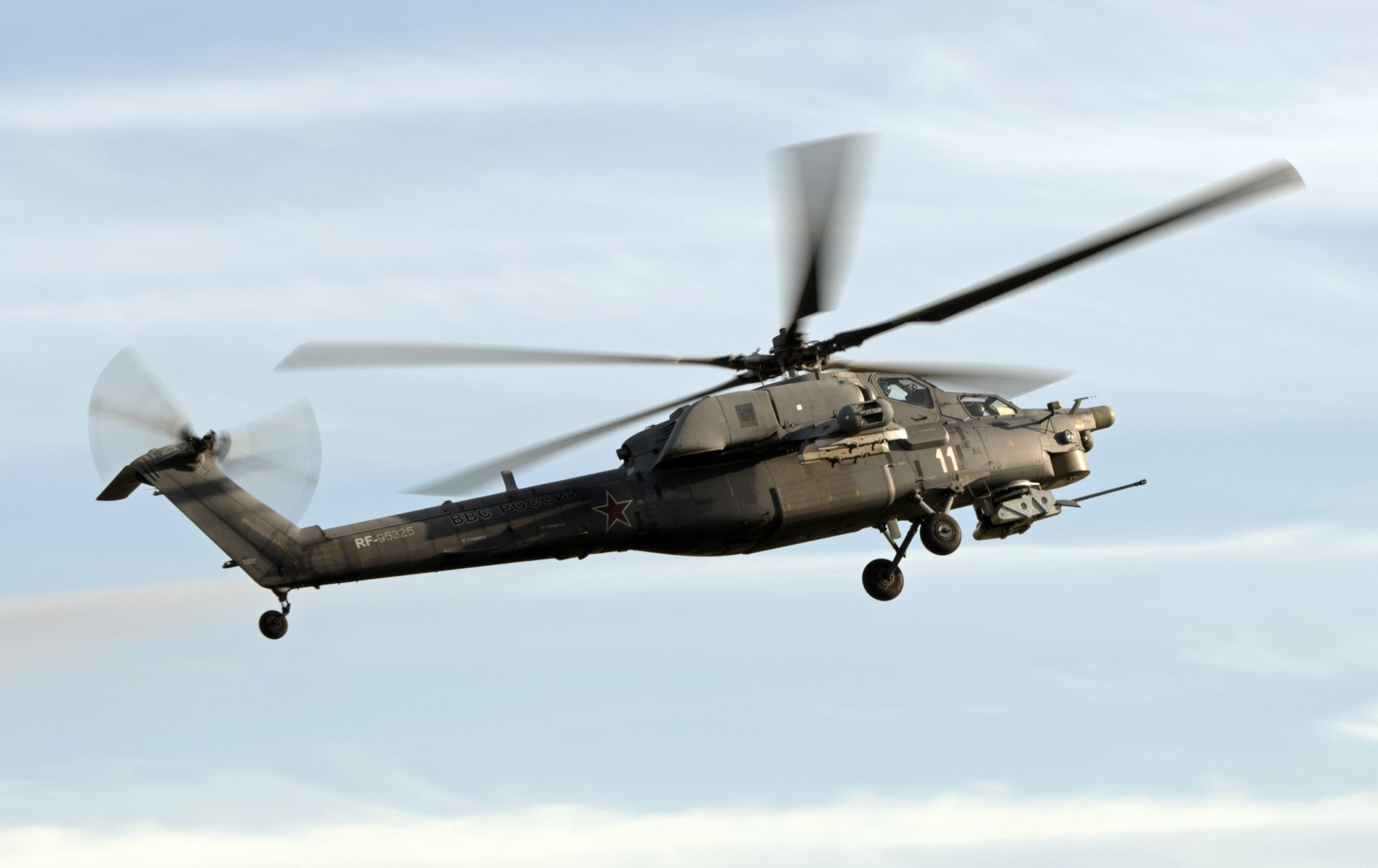 Download Attack Helicopter Helicopter Military Mil Mi-28 HD Wallpaper