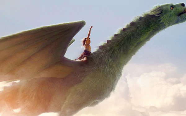 Elliot (Pete's Dragon) movie Pete's Dragon (2016) HD Desktop Wallpaper | Background Image