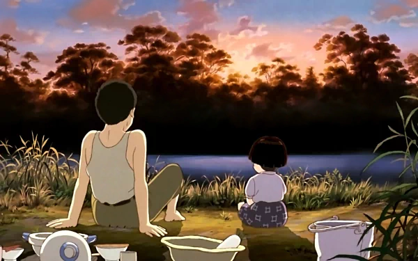 Anime Grave of the Fireflies HD Desktop Wallpaper | Background Image