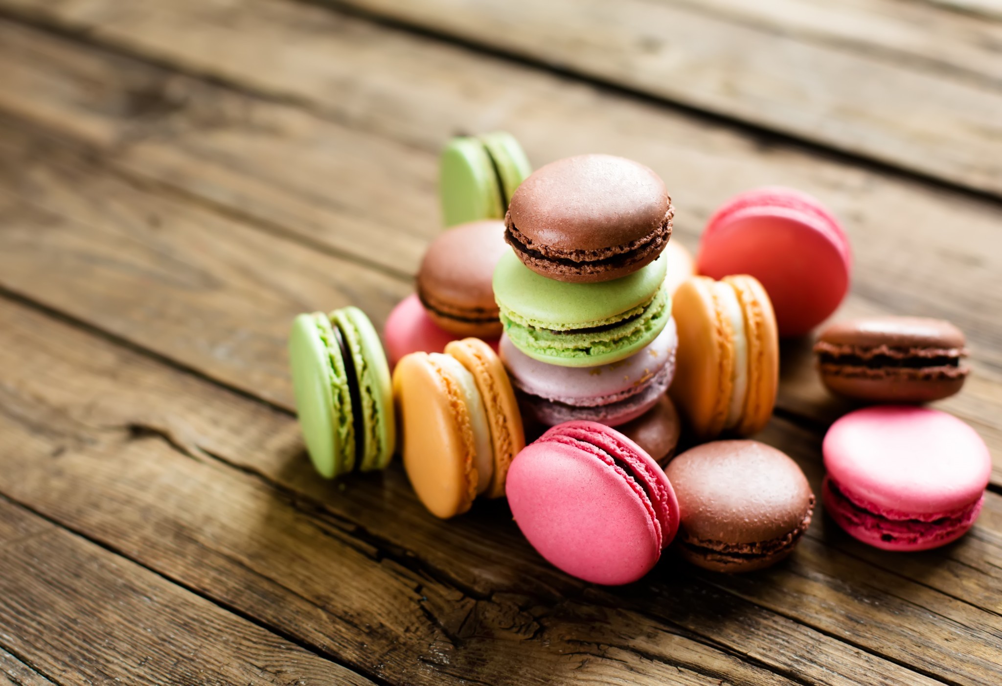 Download colors sweets food macaron hd wallpaper