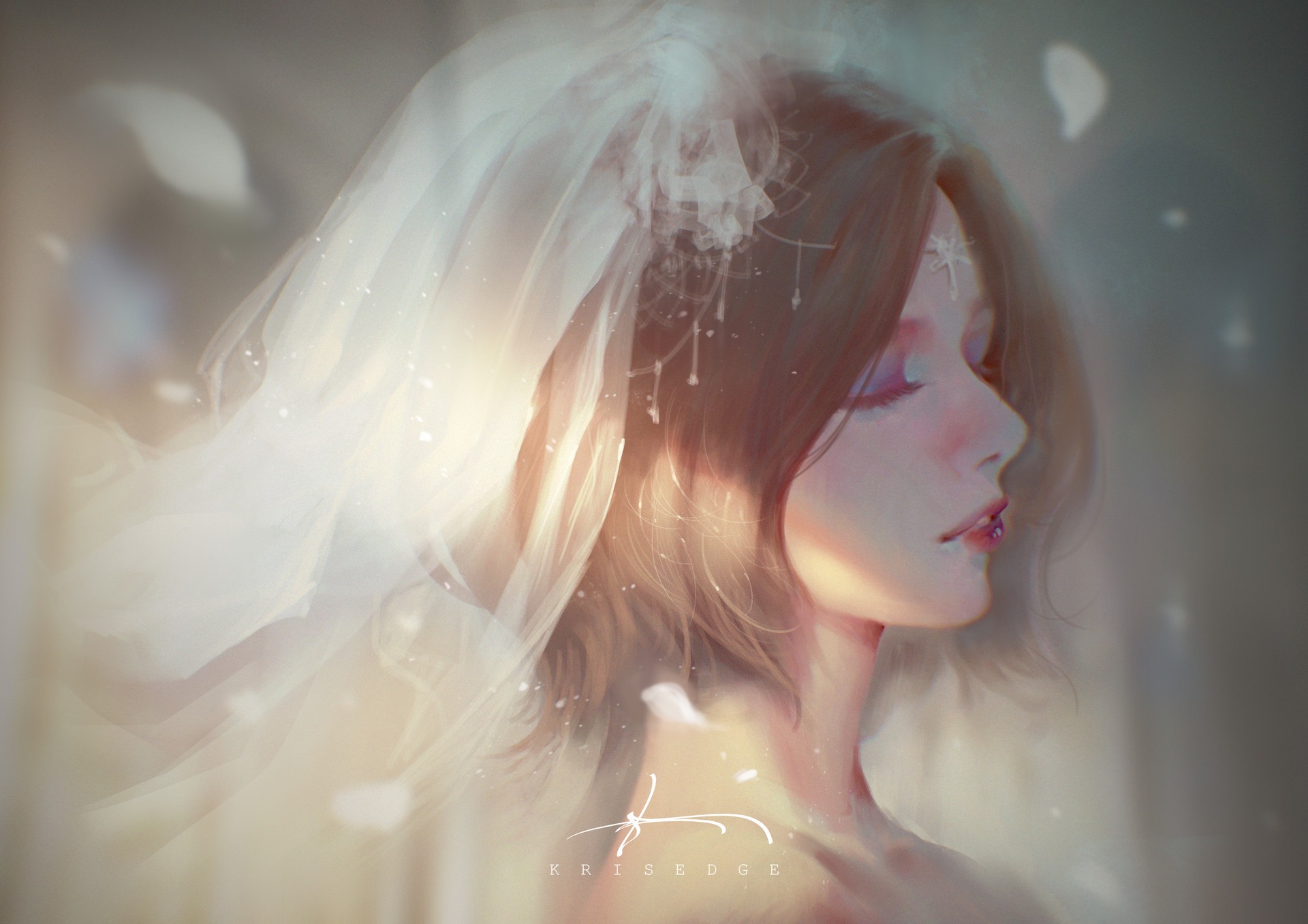 Sad Bride by Krisedge