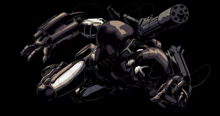 Comic War Machine HD Desktop Wallpaper | Background Image