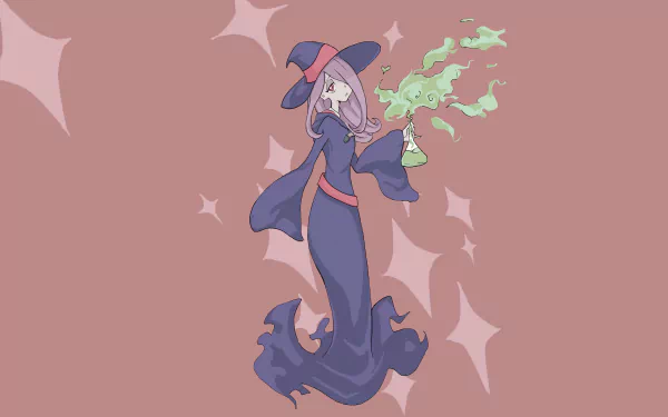 Sucy Manbavaran Anime Little Witch Academia HD Desktop Wallpaper | Background Image