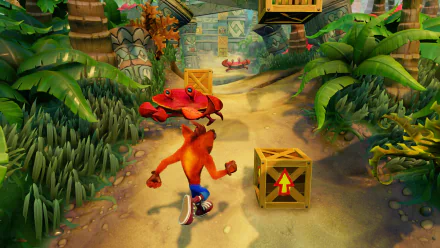 Crash Bandicoot (Character) video game Crash Bandicoot N. Sane Trilogy HD Desktop Wallpaper | Background Image