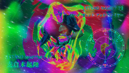 Mikitaka Hazekura Anime Jojo's Bizarre Adventure HD Desktop Wallpaper | Background Image