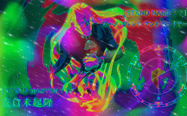 Mikitaka Hazekura Anime Jojo's Bizarre Adventure HD Desktop Wallpaper | Background Image