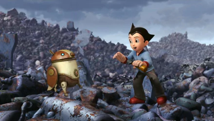Project Atom Astro Boy movie Astro Boy vs. The Junkyard Pirates HD Desktop Wallpaper | Background Image