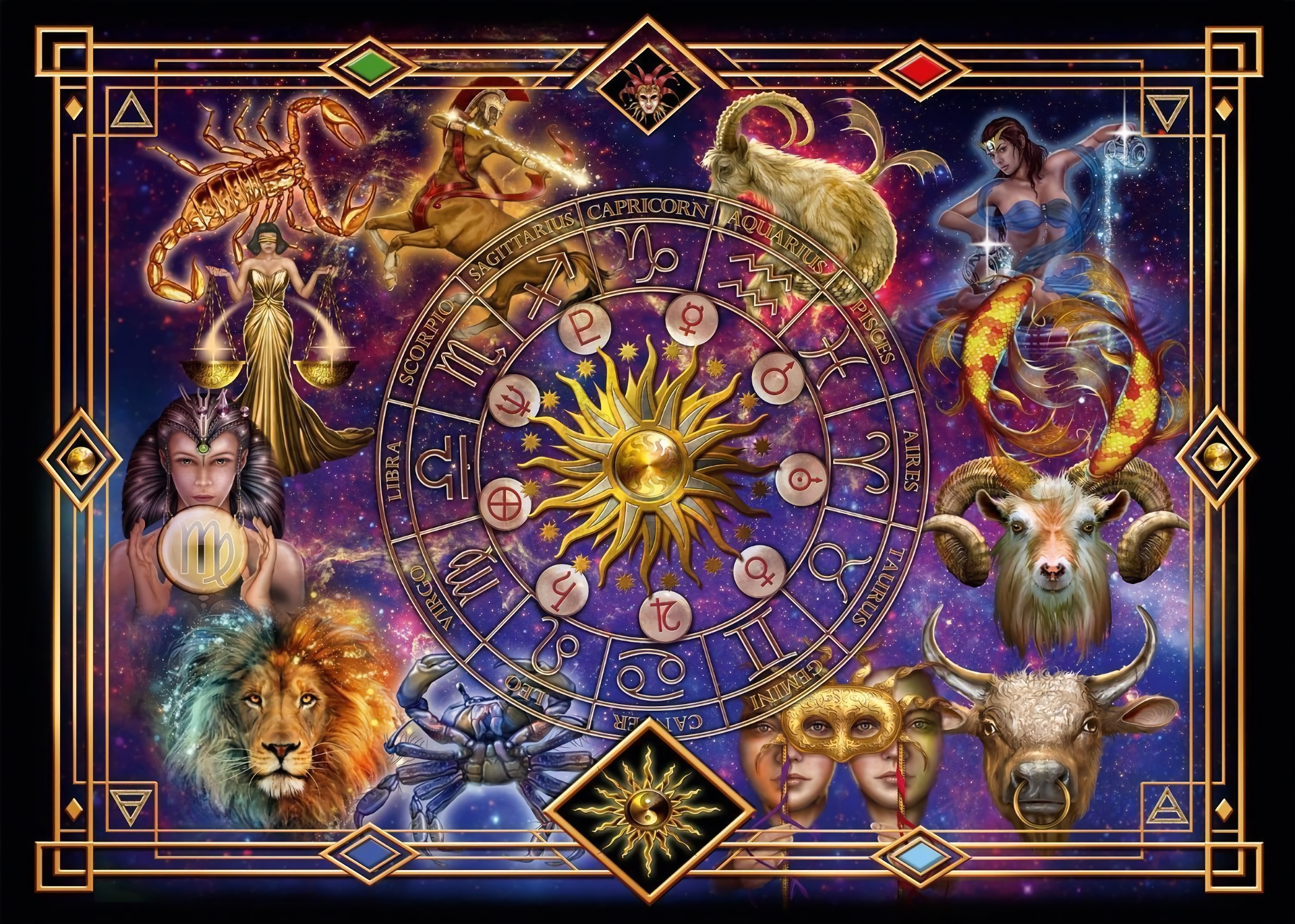 Artistic Zodiac HD Wallpaper | Background Image