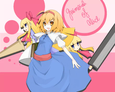 Shanghai Doll Alice Margatroid Anime Touhou HD Desktop Wallpaper | Background Image