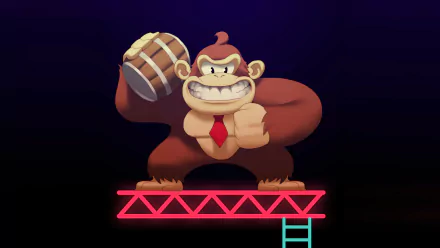 video game Donkey Kong HD Desktop Wallpaper | Background Image