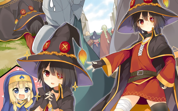 Anime KonoSuba - God’s blessing on this wonderful world!! Megumin KonoSuba Cecily HD Wallpaper | Background Image