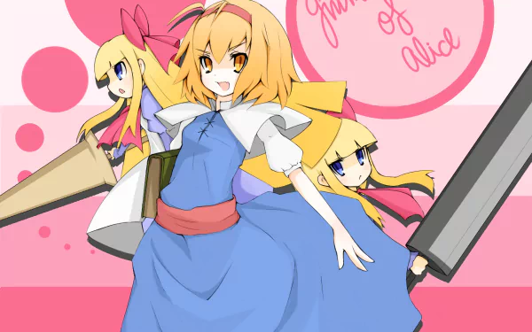 Shanghai Doll Alice Margatroid Anime Touhou HD Desktop Wallpaper | Background Image
