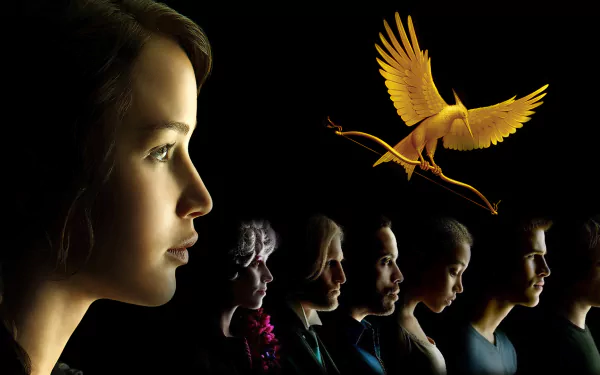 Jennifer Lawrence Katniss Everdeen movie The Hunger Games HD Desktop Wallpaper | Background Image