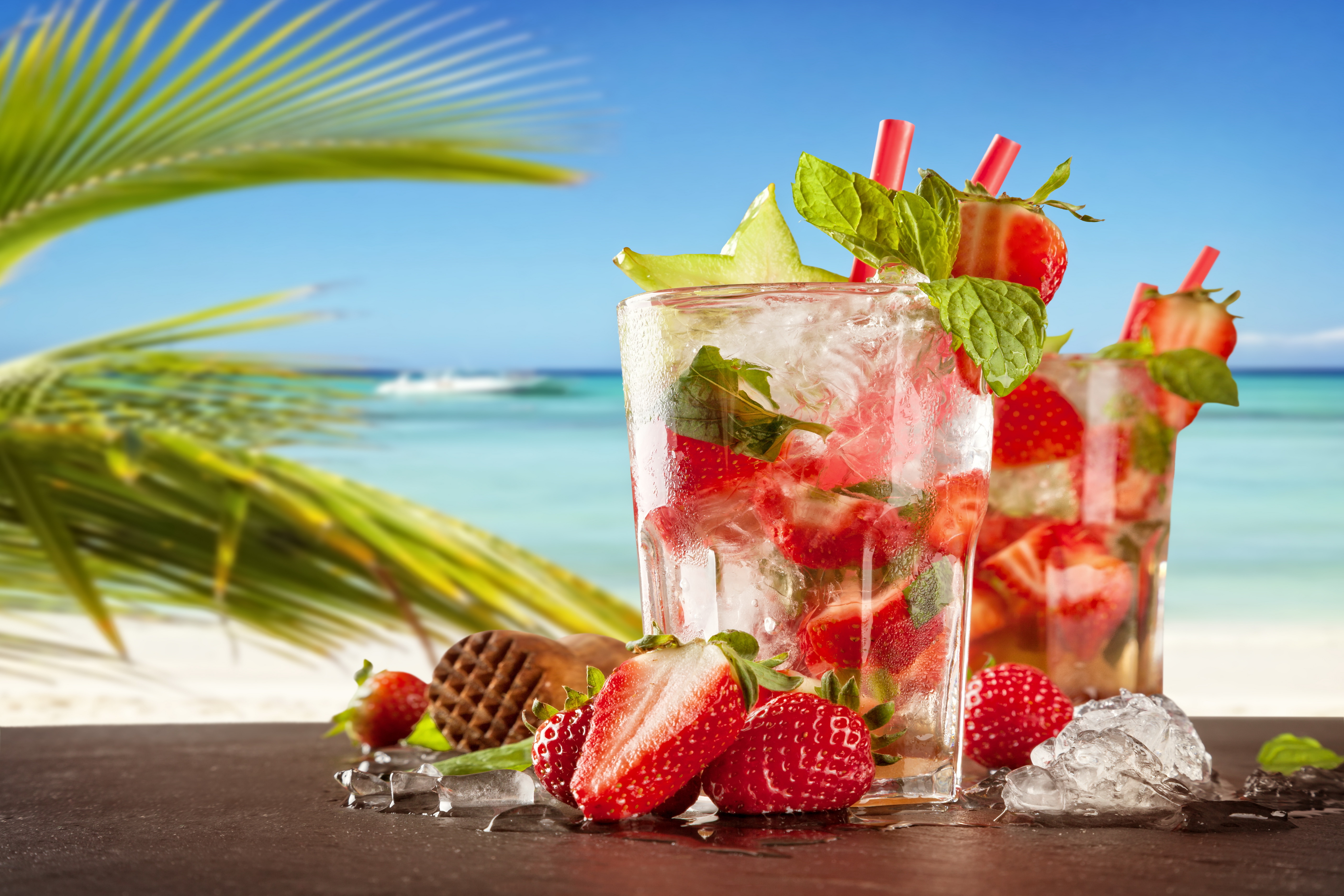 Food Cocktail 4k Ultra HD Wallpaper