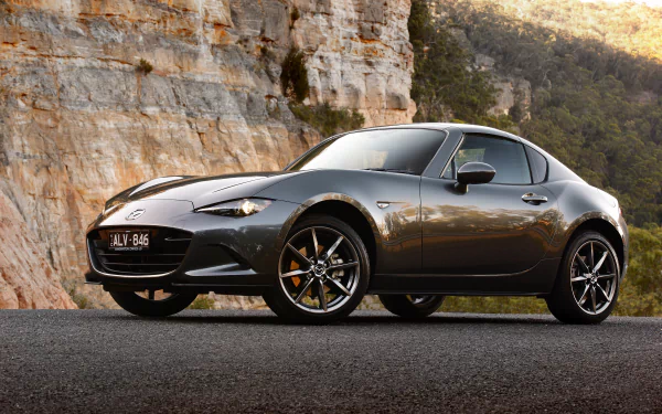 car black car Mazda vehicle Mazda MX-5 HD Desktop Wallpaper | Background Image