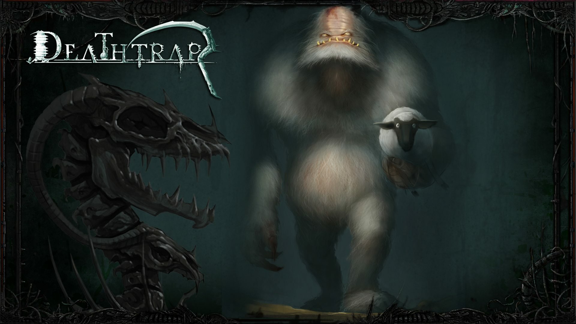 Download Creature Video Game Deathtrap HD Wallpaper