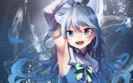 Aqua (KonoSuba) Anime KonoSuba - God’s blessing on this wonderful world!! HD Desktop Wallpaper | Background Image