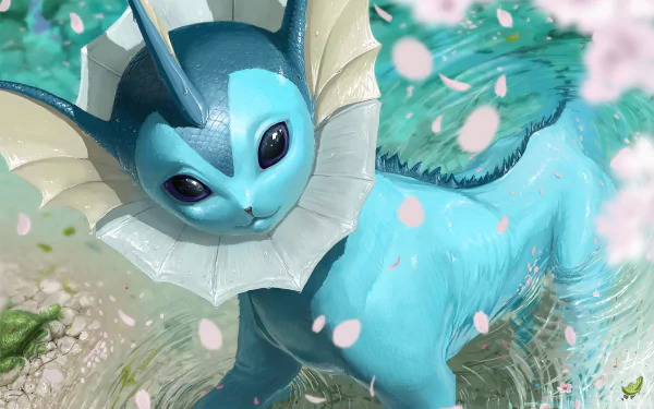 Vaporeon (Pokémon) Anime Pokemon HD Desktop Wallpaper | Background Image