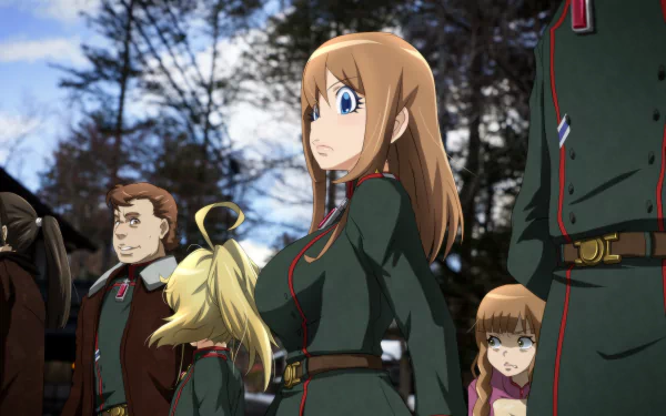 Viktoriya Ivanovna Serebryakov Tanya Degurechaff Anime The Saga of Tanya the Evil HD Desktop Wallpaper | Background Image