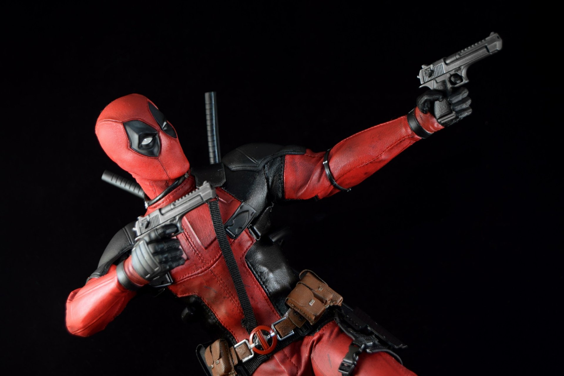 Download Figurine Deadpool Man Made Toy 4k Ultra HD Wallpaper by Alex Burchill