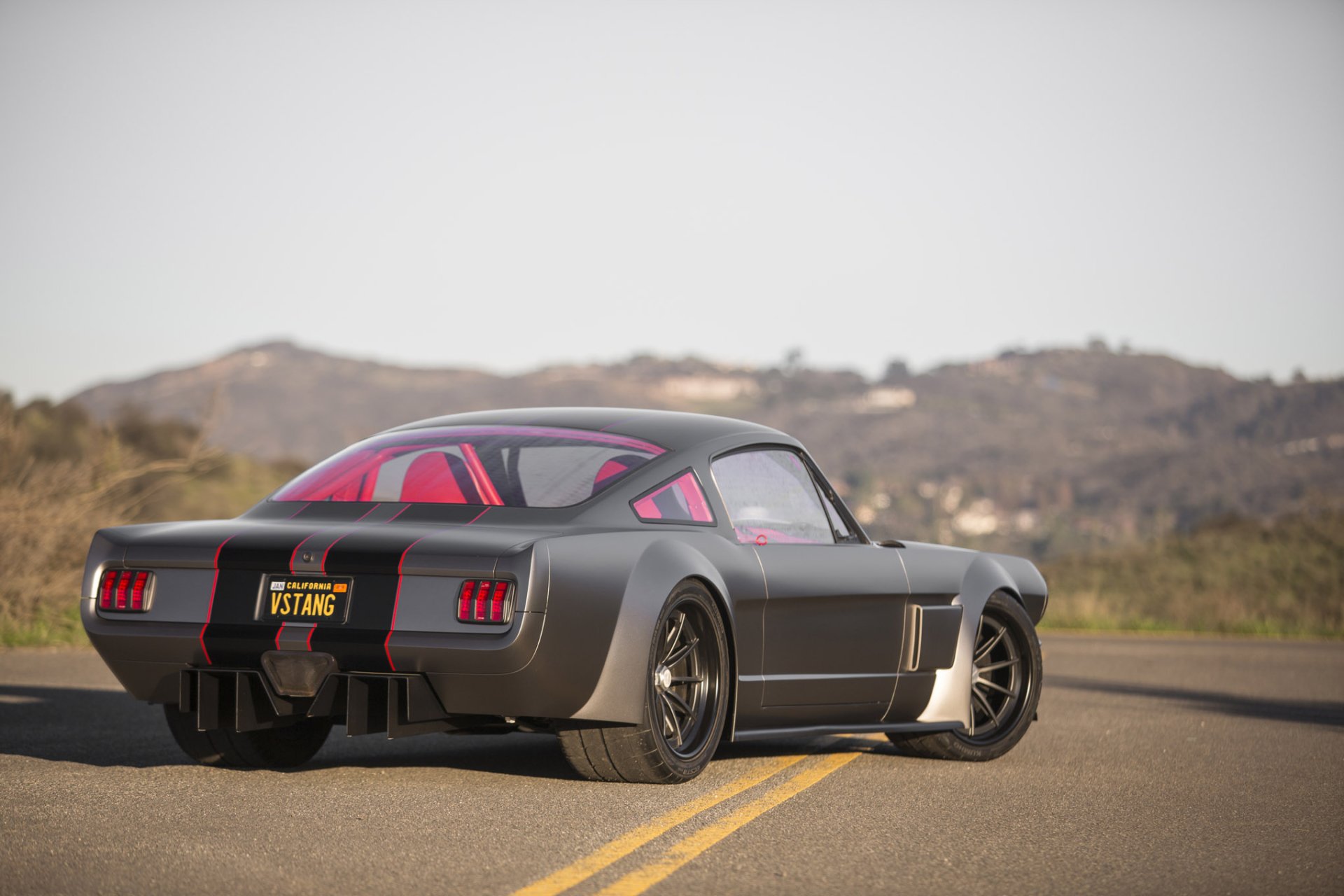 Download Race Car Muscle Car Hot Rod Vehicle Ford Mustang Fastback HD Wallpaper