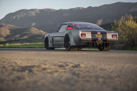 race car muscle car hot rod vehicle Ford Mustang Fastback HD Desktop Wallpaper | Background Image